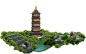 中国风建筑 塔