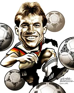 World Cup Caricatures 世界杯人物漫画