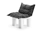 Modular armchair ATENE ARMCHAIR by Plust