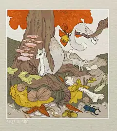 插画 | 21岁 画成这样你看行吗？