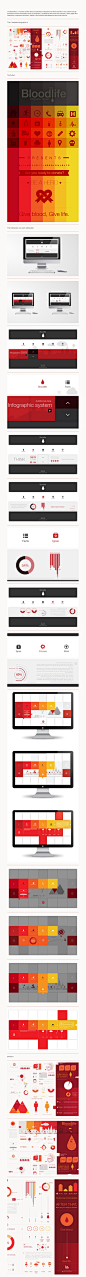 Bloodlife // Interactive Infographic System by Martín Liveratore