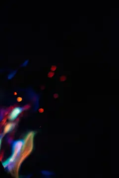 蓝红火数码壁纸