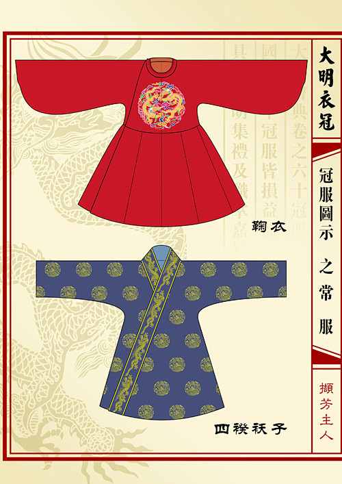 大明衣冠图志（簡体字） 新品】中国語： 大明衣冠图志 （Q版） 中国語：