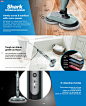 Amazon.com: Shark Steam & Scrub All-in-One Scrubbing and Sanitizing Hard Floor Steam Mop S8001