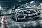 Mercedes Benz C class : Mercedes Benz C classCombination of studio and location shots