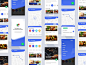 Google Map UI Kit .xd素材下载 - 豆皮儿