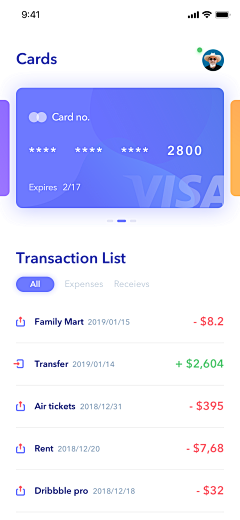 Silence皓采集到APP-Bank