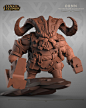 Ornn "The Fire below the mountain" - High res model- League of Legends, Daniel Orive : Here you can find the High res model  I did for Ornn. 
Also I would like to give credit to the whole Champion team because this can't happen without them. But