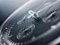 Watch Face // 3D // CGI : A fully digital watch shot, focusing in on the details.