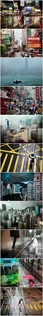 [雨中香港] Jacrot的《雨中香港》系列中的许多照片具有艺术特质。他通过雨水浸湿的大街、水坑的涟漪，或流经窗户的水珠来美化这个世界，令这些或许在别人眼中看作是黑暗、忧郁的稍纵即逝的瞬间变得浪漫起来。当我们大部分人在躲避恶劣天气时，法国摄影师Christophe Jacrot却故意在风雨中行摄。他把这些元素看作是摄影的极好的素材，一个未被充分利用的具有强烈动人的力量和丰富的微妙光线的栩栩如生的世界。这个世界从我们大部分人眼中逃掉了，因为我们太过于占用现有的，以至于忽略了它。......