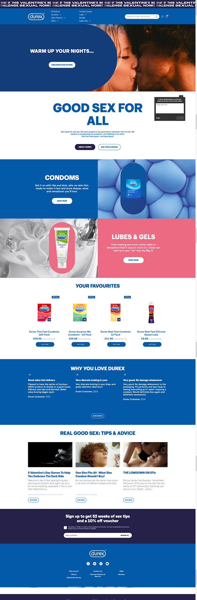 Durex UK | Condoms, ...