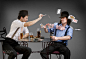 scandal when playing cards