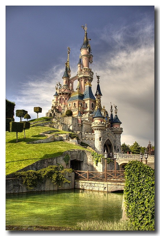 "Disneyland castle" ...
