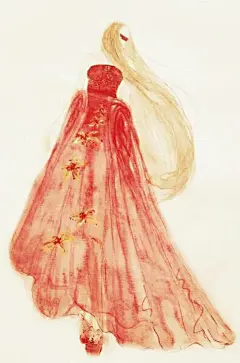 【时尚婚纱手绘】 LAN YU Haute Couture 2015春夏“蝶舞迷香”系列 兰玉巴黎高定 婚纱礼服 服饰风尚 手绘插画 素材 @橙皮