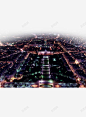 城市夜景高清素材 夜景 页面网页 平面电商 创意素材 png素材