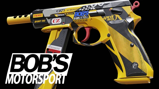CSGO CZ75-汽车 | 鲍勃的赛车运动-花瓣网
