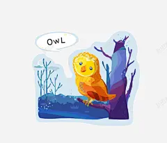 小鸟矢量图高清素材 owl 小草 小鸟 山 插画鸟 矢量图 免抠png 设计图片 免费下载