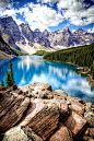 Moraine Lake, Banff NP - Things to see near Vancouver, Canada: