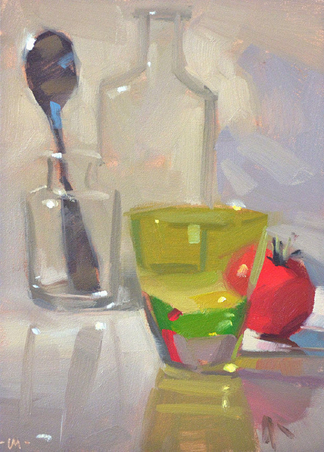 美国画家 Carol Marine 画笔...