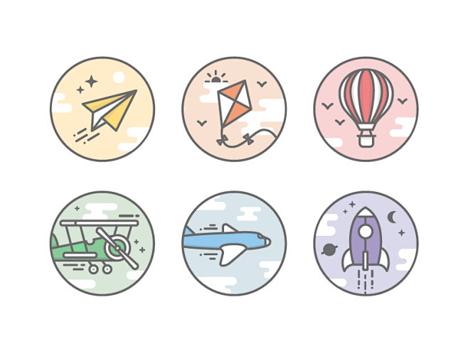 Milestones badges