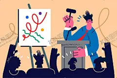 美术老师 【酷图网】现代,适量人物,h5,流行,潮流,创意,简约,扁平,青年,商务,互联网,场景交流,电子商务图标,商业人物,扁平插画,二维插画,扁平插画类,立体构图,扁平风,户外,科技插画,插图设计,社交,通讯,交友,平台,人物,手绘,插画,动漫动画,动漫人物,老师,讲师,美术老师,