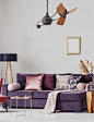Brisa 2000 Wood Ceiling Fan by Matthews Fan Company | B2K-CR-WD | MWG620815