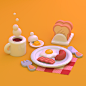 Breakfast : Just a wee breakfast scene
