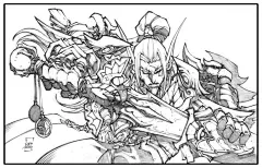 魔兽官方漫画御用画师 &lt;wbr&gt;Ludo &lt;wbr&gt;lullabi &lt;wbr&gt;作品大赏