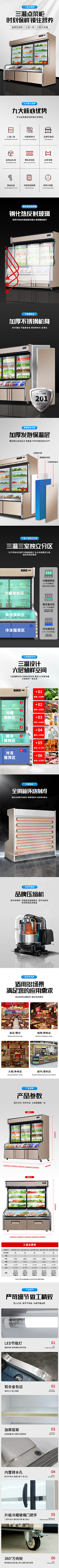 济南上山打老虎采集到冰箱详情页