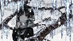 动漫日系插画冬日冬天场景背景图集壁纸 – ACG图包网