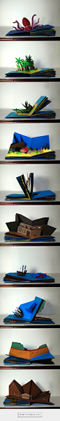 Pop-Up Book on Behance                                                                                                                                                                                 Mais: