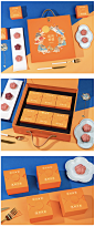 方森园中秋节月饼盒空盒子高档创意国潮6粒装新款手提月饼包装盒-淘宝网