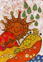 ︷o圆..舞の的相册-儿童派蜡笔画