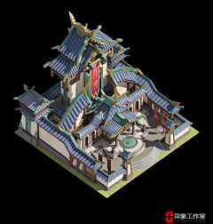 Susu_CC采集到2.5D场景设计