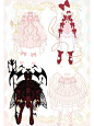 【同人印象服设】守护甜心合集② : #Lolita设计  #守护甜心  #吃我一波Lolita安利  #日奈森亚梦  #守护甜心亚梦  #守护甜心依琉绘琉  #星那歌呗  #歌呗  #真城璃茉