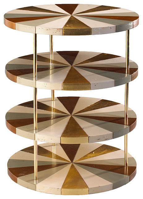 Earth-Toned Round Si...
