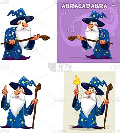 老巫师卡通人物