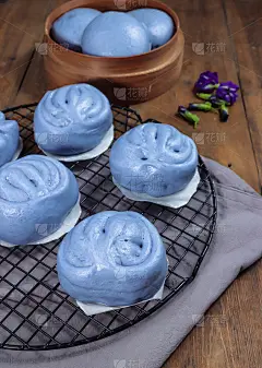包子插花，包子或包子，中国蒸馒头