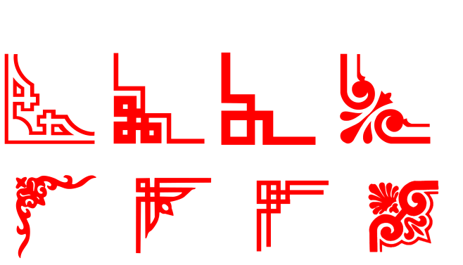 中国传统花纹边框合集（三）