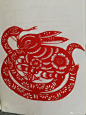 手工剪纸 ​​​​ _纸张工坊剪纸采下来 #率叶插件，让花瓣网更好用#