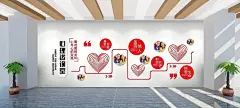 心灵驿站交流心理文化墙