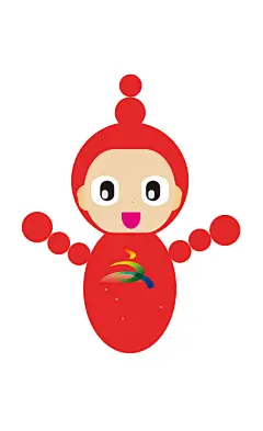 冰糖葫芦娃娃主视图