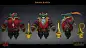 Bard Bard, Oscar Monteon : This is another skin done for League of Legends. RPG thematic for Bard.