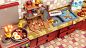 blender colorful cute farm Food  game prop stylized witch