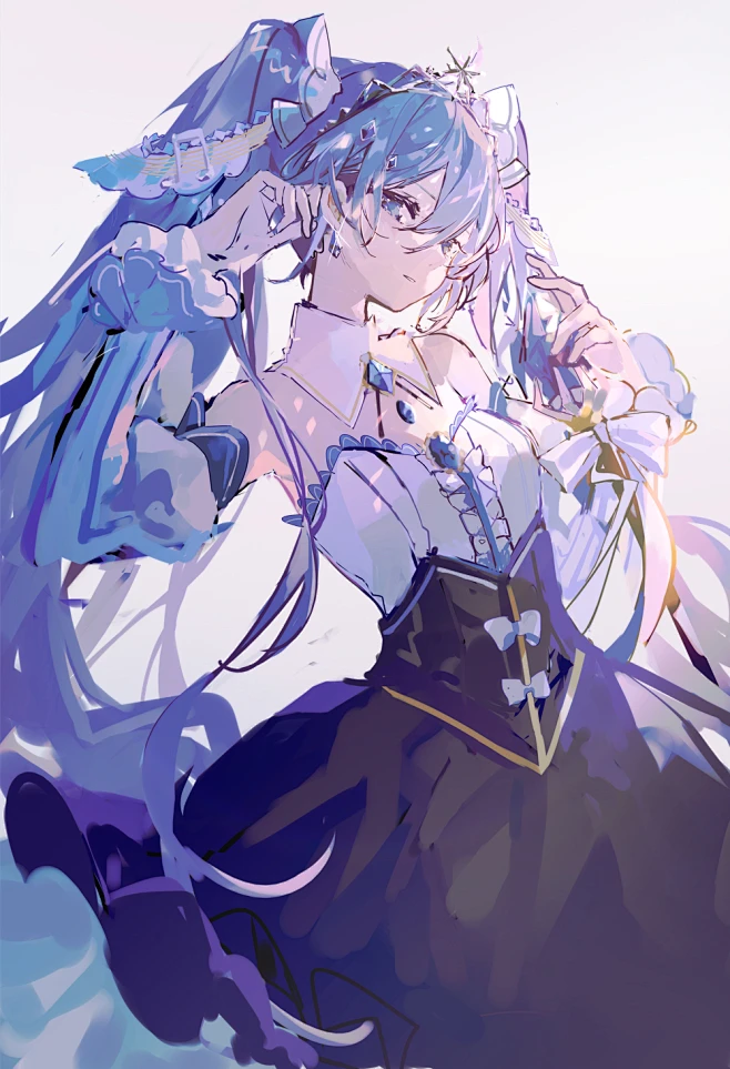 #初音ミク たとえ - Rella的插画 - pixiv : 愛されなくても 生きてなくても君はずっと私の「初音ミク」。-花瓣网