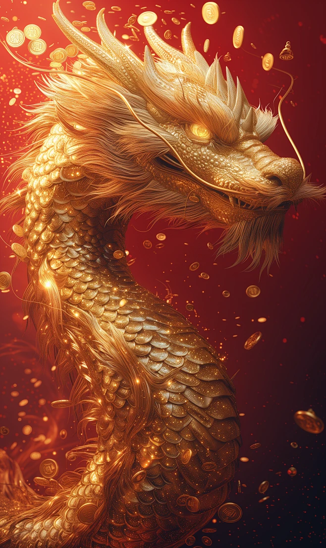 龙行龘龘 (9)-花瓣网