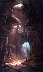 Concept Art | Landscape & Background illustration | Pinterest场景原画