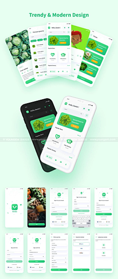 奔跑的大熊采集到种植app