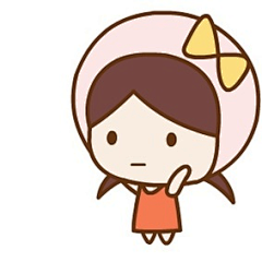 翔通动漫采集到帽帽妹——翔通动漫原创表情