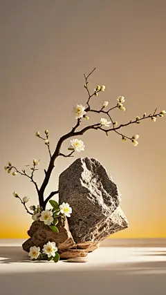 背景，产品背景，海报背景，东方，简约，场景，禅意
